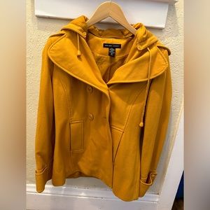 Mustard Peacoat